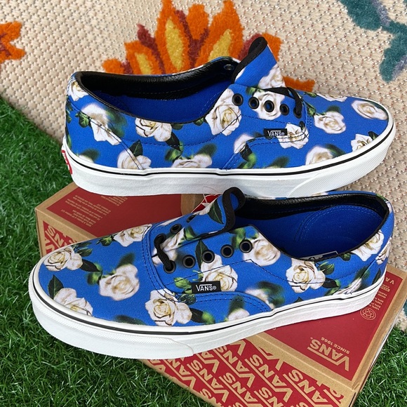 Vans Era Romantic Floral Lapis Blue / True White Men’s sneakers - Picture 11 of 16